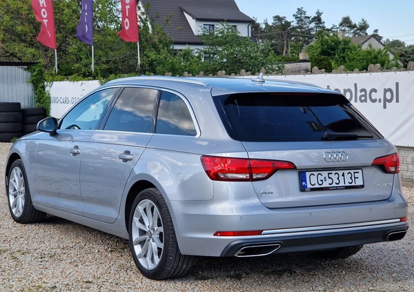 Audi A4 cena 109900 przebieg: 81000, rok produkcji 2019 z Łęczyca małe 781